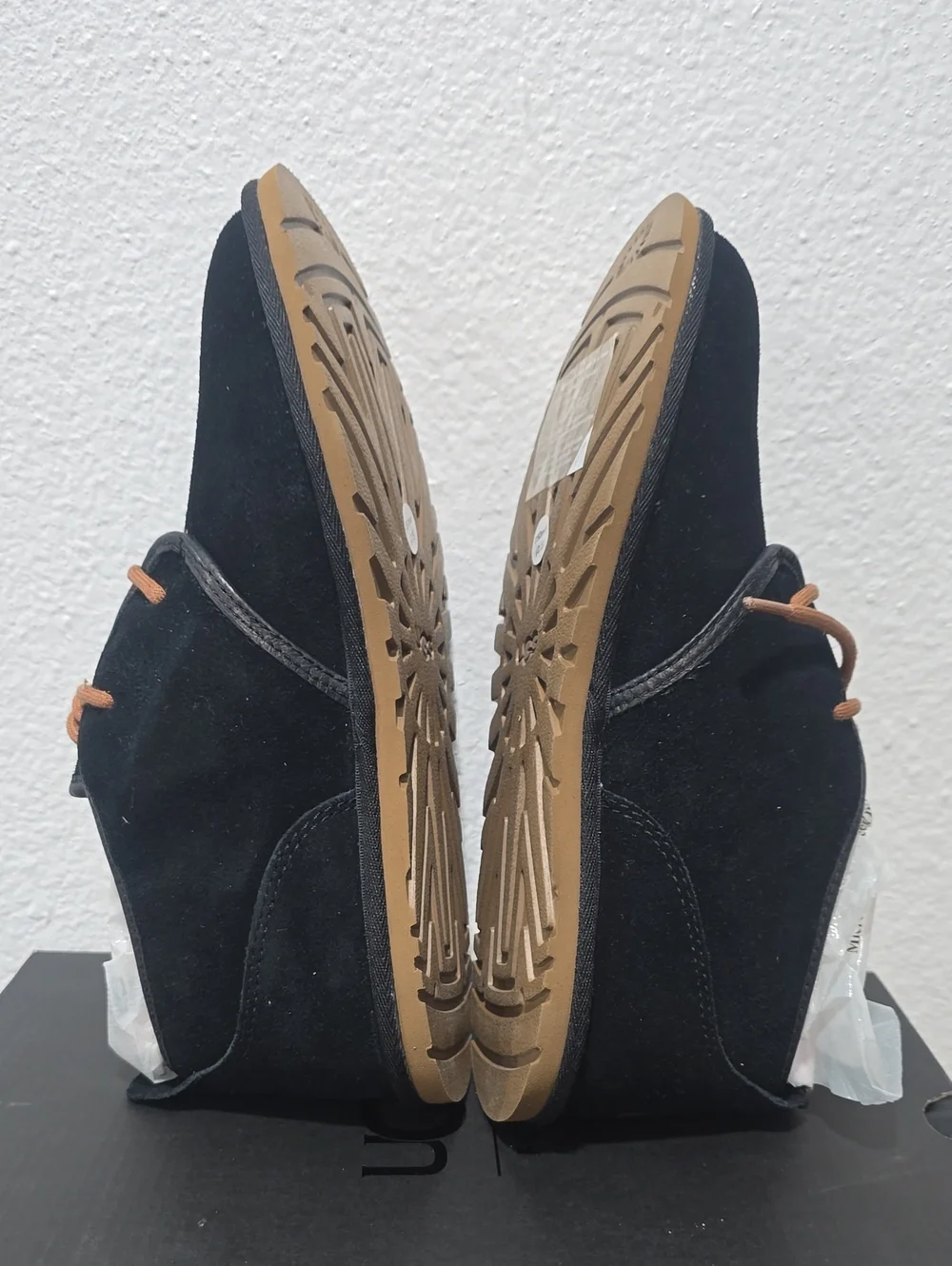Ugg Maksim Black Suede Short Boots